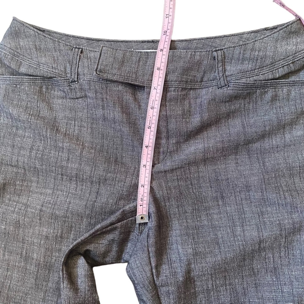Christopher & Banks Grey Tweed Cropped Dress Pant 4 - Picture 10 of 11